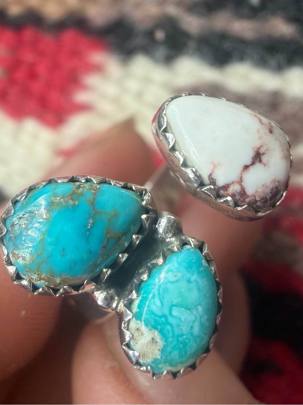 Wild horse and kingman turquoise